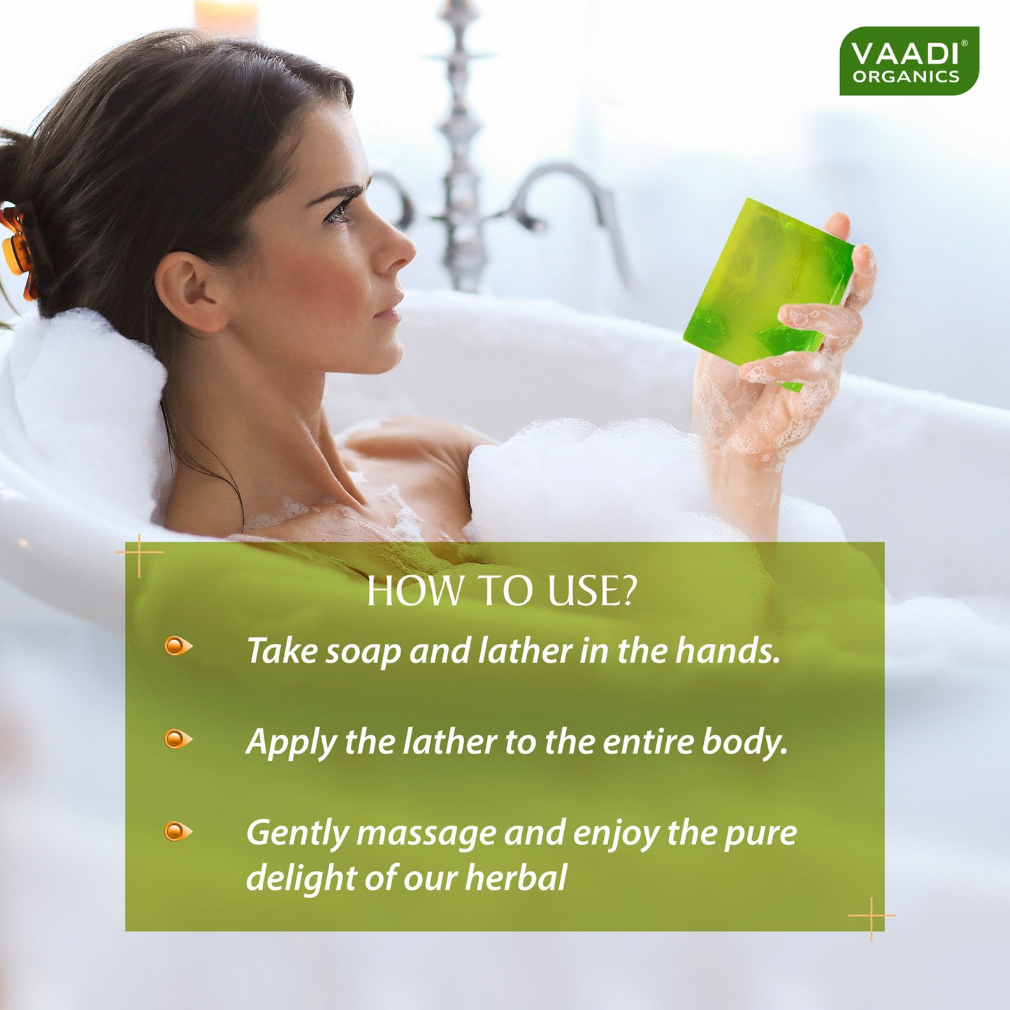 Exotic Organic Kiwi Soap with Green Apple Extract - Gently Clears Skin- Makes Skin Glowing (12 x 75 gms / 2.7 oz)