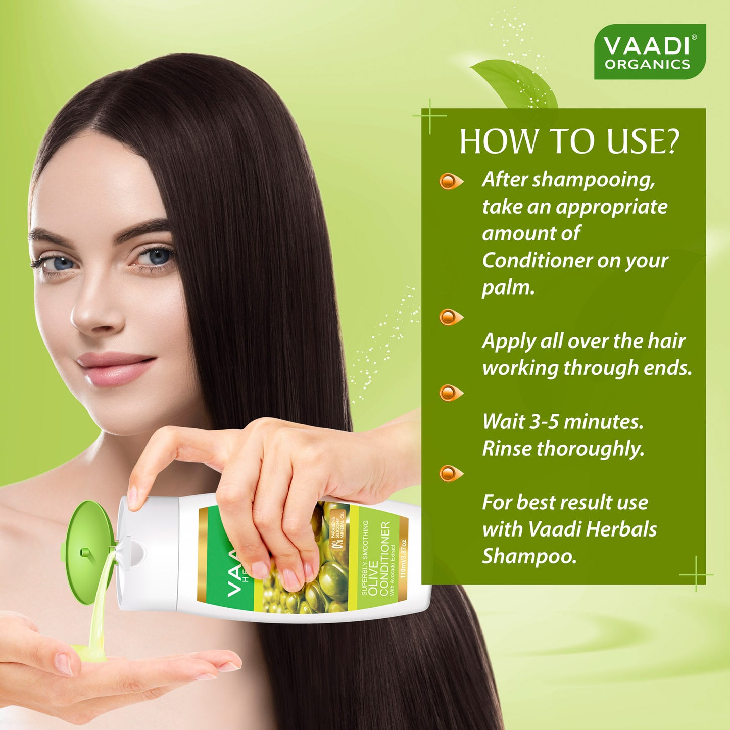 Intensive Repair Organic Lavender Shampoo with Rosemary Extract - Multi Vitamin Rich Olive Conditioner with Avocado Extract (2 x 110 ml/ 4 fl oz)
