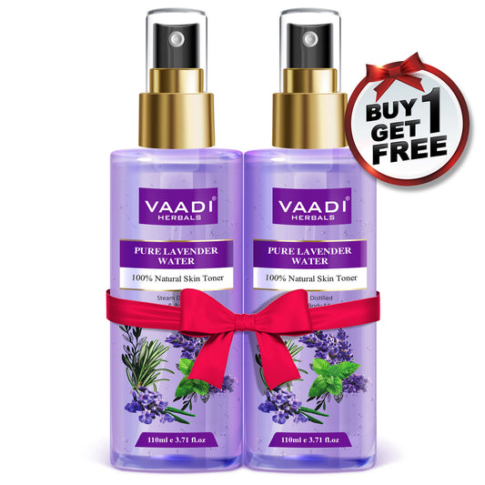 Lavender Water -100% Natural & Pure Skin Toner (110 ml / 3.71 fl oz ) (Buy 1 Get 1 Free)