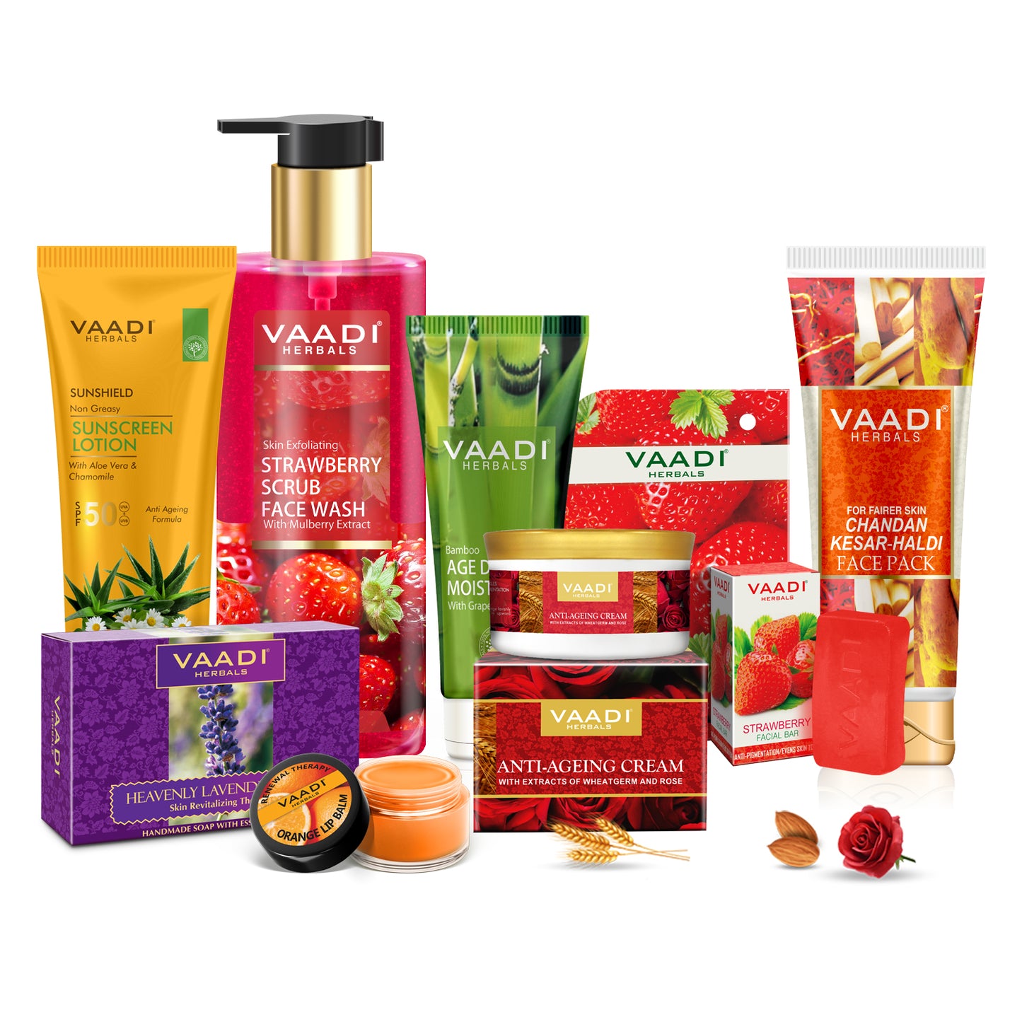 Organic Anti-Ageing Set - Get Back To Your Youthful Glowing Skin