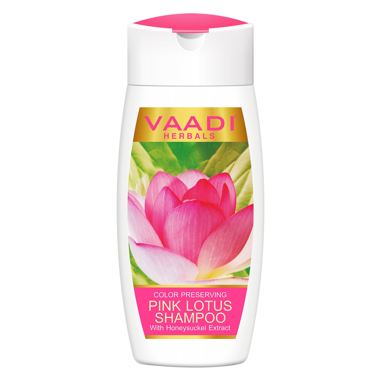 Color Preserving Organic Pink Lotus Shampoo with Honeysuckle Extract - Nourishes Treated Hair - Moisturizes Hair (110ml / 4 fl oz)