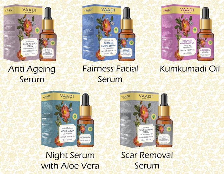 Organic Suramya Beautifying Elixr (Pure Mix of Saffron, 24k Gold Leaves & Sweet Almond Oil) - Reduces Fine Lines, Improves Skin Complexion & Gives a Natural Glow (10 ml/ 0.33 oz)