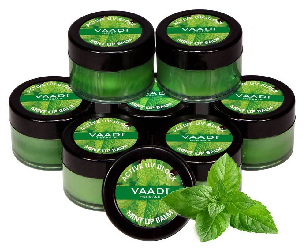 Ultra Moisturising Organic Mint Lip Balm (8 x 10 gms / 0.4 oz)