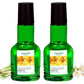 Organic Lemongrass Oil with Lily Extract - Aromatherapy - Strengthens Bones - Relieves Headache- Heals Skin (2 x 110 ml/4 fl oz)