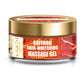 Saffron Skin Whitening Massage Gel with Basil Oil & Shea Butter - Improves Complexion - Reduces Puffiness ( 50 gms/2 oz)