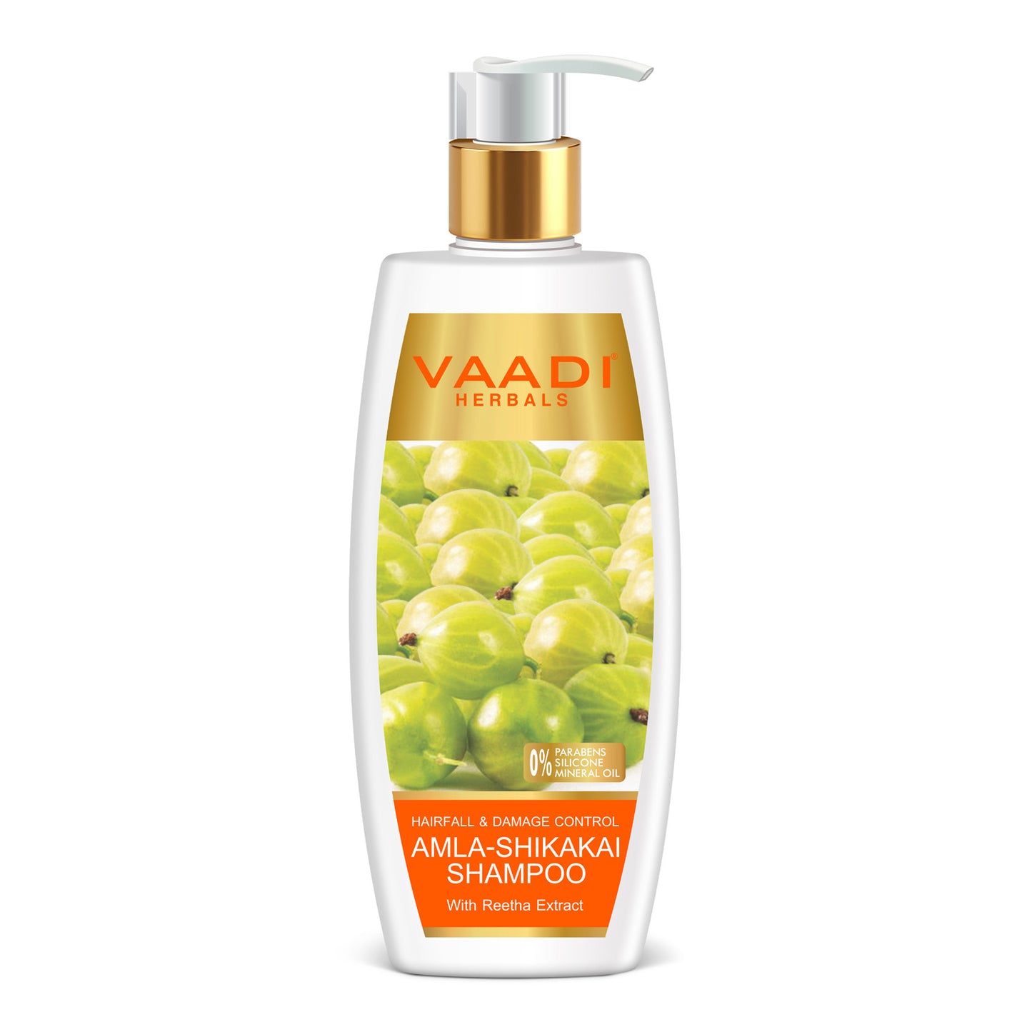 Hairfall & Damage Control Organic Shampoo (Indian Gooseberry Extract) Rich Olive Conditioner with Avocado Extract (2 x 350 ml/ 12 fl oz)