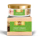Organic Foot Cream with Clove & Sandalwood Oil - Softens Dry & Cracked Feet - Deep Moisturises (150 gms / 5.3 oz)