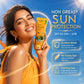 Organic Sunscreen Lotion SPF 50 with Aloe Vera & Chamomile - Non Greasy - Long Lasting - Soothes Burnt Skin (110 ml/ 4 fl oz)