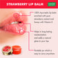 Nourishing Organic Strawberry and Honey Lip Balm (8 x 06 gms/0.25 oz)