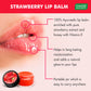 Nourishing Organic Strawberry and Honey Lip Balm (10 gms/0.4 oz)