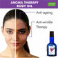 Organic Lavender Body Oil with Almond Extract - Aromatherapy - Anti Ageing - Reduces Stress & Depression (2 x 110ml /4 fl oz)