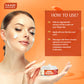 Saffron Skin Whitening Massage Cream with Basil Oil & Shea Butter - Improves Complexion - Reduces Puffiness, Marks & Spots (50 gms/2 oz)