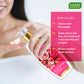 Organic Rich Velvety Moisturising Lotion with Pink Rose Extract - Retains Moisture in Skin - Makes Skin Velvety Soft (350 ml / 12 fl oz)