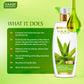 Organic Aloe Vera Deep Pore Cleansing Milk with Lemon Extract - Cleanses & Softens Skin - Locks In Moisture All Day (350 ml/ 12 fl oz)