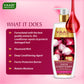 Organic Anti Hair Fall Complete Pack -  Onion Shampoo (350 ml), Onion Conditioner (350 ml) & Amla Hair Oil (200 ml)