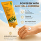 Organic Sunscreen Lotion SPF 50 with Aloe Vera & Chamomile - Non Greasy - Long Lasting - Soothes Burnt Skin (110 ml/ 4 fl oz)
