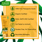 Organic Sunscreen Lotion SPF 50 with Aloe Vera & Chamomile - Non Greasy - Long Lasting - Soothes Burnt Skin (3 x 110 ml/ 4 fl oz)