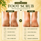 Organic Foot Scrub with Fenugreek & Lemongrass Oil - Therapeutic Exfoliates - Rejuvenates Damaged Skin - Softens Skin (110 gms / 4 oz) (Buy 1 Get 1 Free)