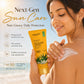 Organic Sunscreen Lotion SPF 50 with Aloe Vera & Chamomile - Non Greasy - Long Lasting - Soothes Burnt Skin (110 ml/ 4 fl oz)