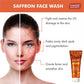 Skin Whitening Organic Saffron Face Wash with Sandalwood - Protects Skin from Sun - Lightens Pigmentation (4 x 60 ml/2.1 fl oz)