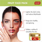 Skin Lightening Organic Fruit Face Pack - Anti Ageing - Protects Skin from Sun & Pollution (70 gms / 2.5 oz)