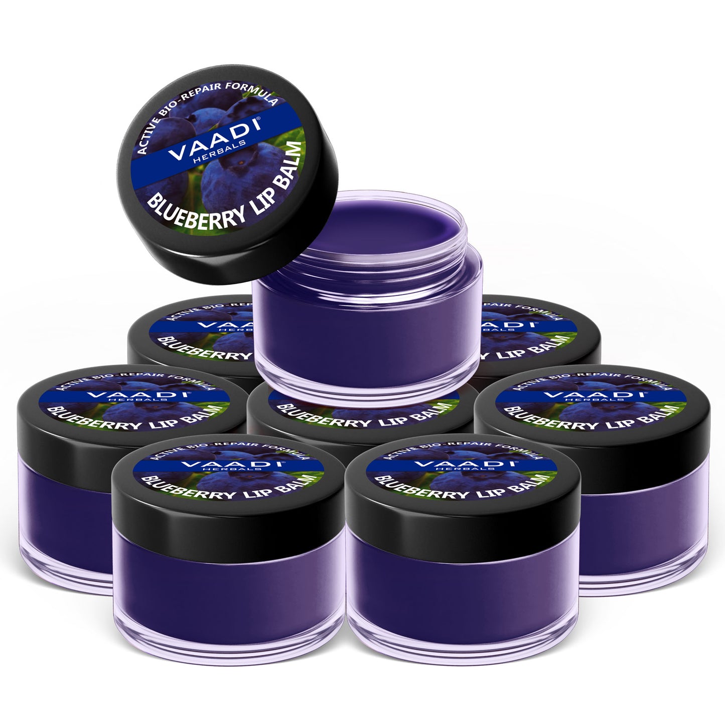 Bio Repair Therapy - Organic Blueberry Lip Balm (8 x 10 gms/ 0.4 oz)