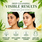 Organic Aloe Vera Deep Pore Cleansing Milk with Lemon Extract - Cleanses & Softens Skin - Locks In Moisture All Day (350 ml/ 12 fl oz)