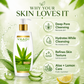 Organic Aloe Vera Deep Pore Cleansing Milk with Lemon Extract - Cleanses & Softens Skin - Locks In Moisture All Day (350 ml/ 12 fl oz)