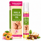 Organic Nail & Cuticle Oil with Jojoba Oil - Heals Redness & Pain - Strengthens Thin & Brittle Nails (3 x 10 ml/ 0.4 fl oz)