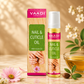 Organic Nail & Cuticle Oil with Jojoba Oil - Heals Redness & Pain - Strengthens Thin & Brittle Nails (3 x 10 ml/ 0.4 fl oz)