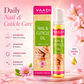 Organic Nail & Cuticle Oil with Jojoba Oil - Heals Redness & Pain - Strengthens Thin & Brittle Nails (3 x 10 ml/ 0.4 fl oz)