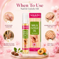 Organic Nail & Cuticle Oil with Jojoba Oil - Heals Redness & Pain - Strengthens Thin & Brittle Nails (3 x 10 ml/ 0.4 fl oz)