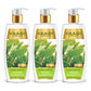 Superbly Smoothing Organic Heena Shampoo with Green Tea Extract - Controls Dry Frizzy Hair - Strengthens Hair (3 x 350 ml/12 fl oz)