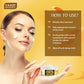 Organic 24 Carat Gold Scrub with Sandalwood & Turmeric - Clears Oil & Impurities - Makes Skin Luminous (50 gms / 2oz)