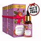 Organic Luxurious Kumkumadi Oil (Pure Mix of Saffron, Sandalwood, Manjistha & Almond Oil) - Reduces Dark Circles, Pigmentation (10 ml/ 0.33 oz) (Buy 1 Get 1 Free)