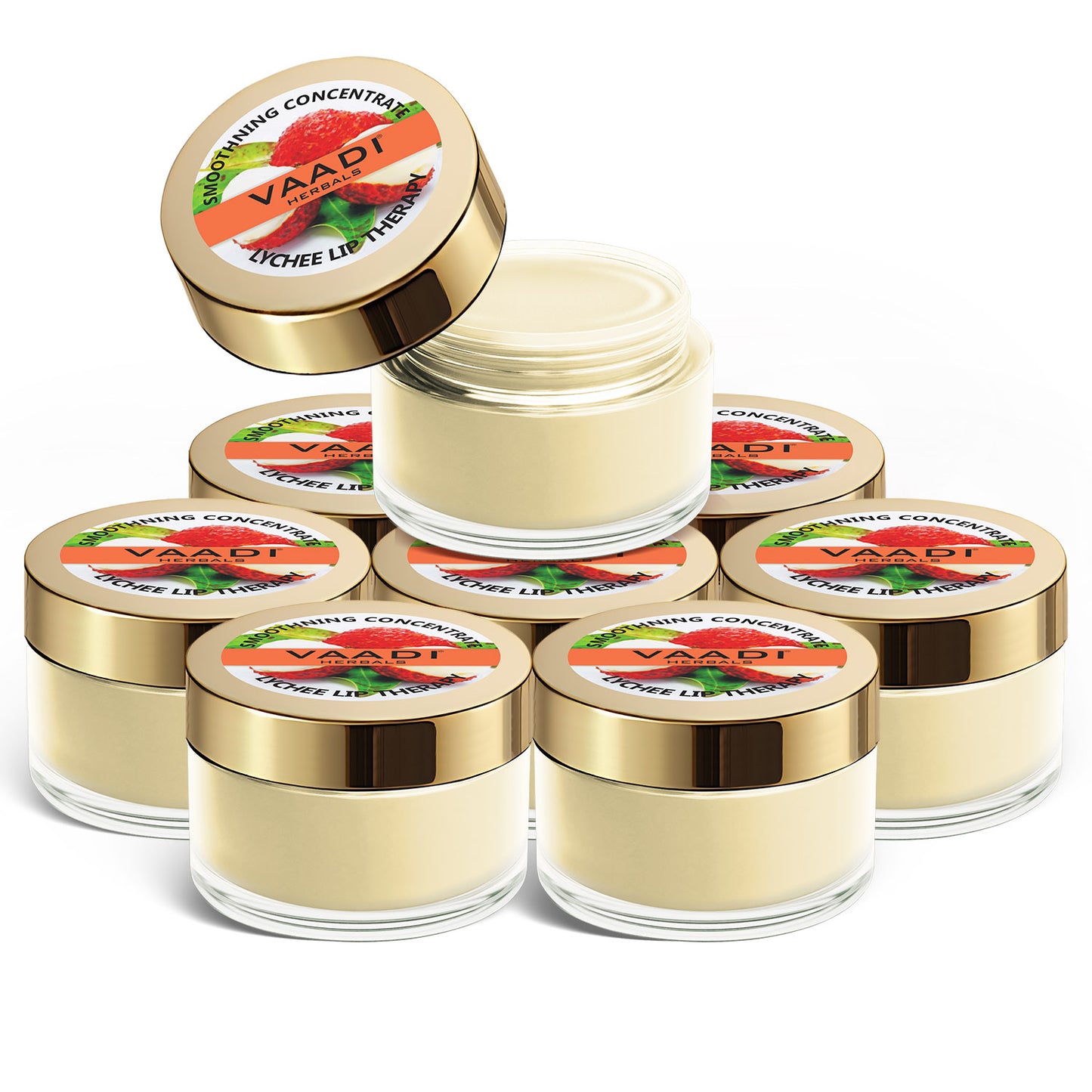 Intensive Lip Repair Therapy - Organic Lychee Lip Balm (8 x 6 gms / 0.25 oz)