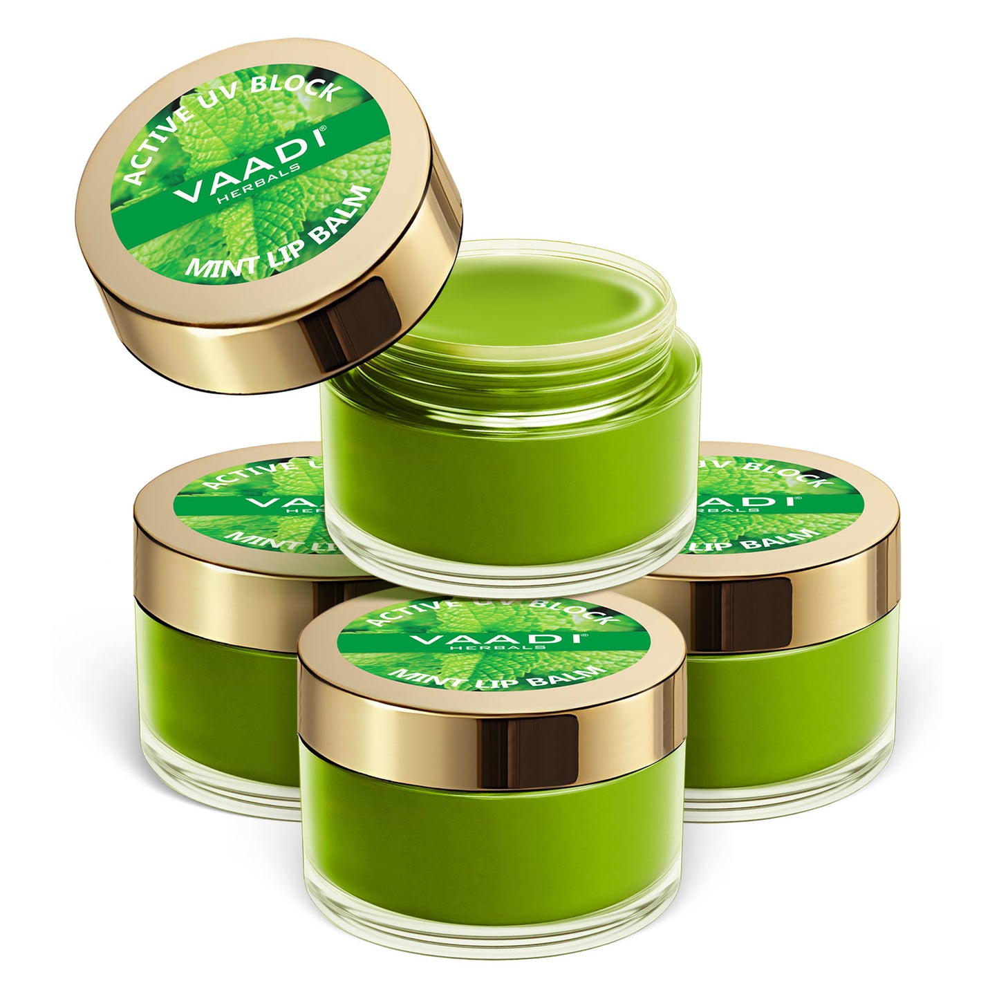 Ultra Moisturising Organic Mint Lip Balm (4 x 6 gms / 0.25 oz)