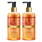 Luxurious Organic Saffron Shower Gel - Skin Lightening Therapy - Reduces Pigmentation Marks (2 x 300 ml / 10.2 fl oz)