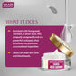 Organic Silver Scrub with Pure Silver Dust & Sandalwood Oil - Deep Cleanses Skin - Keeps Skin Soft (50 gms/ 2oz)