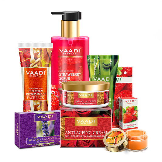 Organic Anti-Ageing Set - Get Back To Your Youthful Glowing Skin