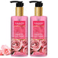 Insta Glow Pink Rose Face wash with Aloe vera extract ( 2 x 250 ml/8.45 fl oz)