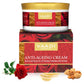 Organic Anti Ageing Cream with Almond, Wheatgerm - Boosts Collagen & Delays Wrinkles - Keeps Skin Soft & Youthful (150 gms / 5.3 oz)