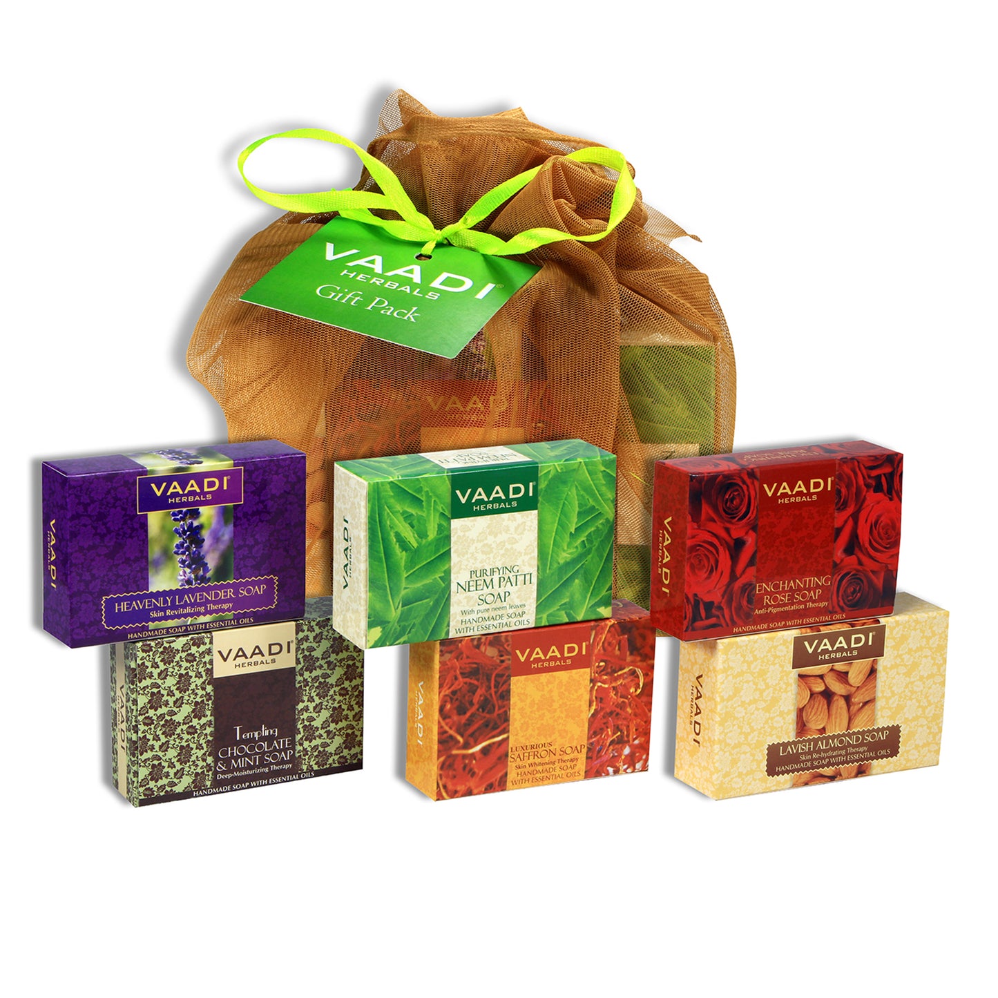 Assorted Organic Soaps Gift Pack - Handmade Natural Bathing Bars