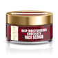 Deep Moisturising Organic Chocolate Scrub with Strawberry Extract - Softens Skin - Makes Skin Radiant (50 gms / 2 oz)