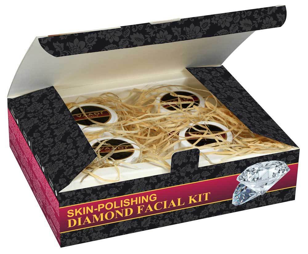 Skin Polishing Organic Diamond Facial Kit - Removes Dead Skin - Makes Skin Luminous (70 gms/ 2.5 oz)