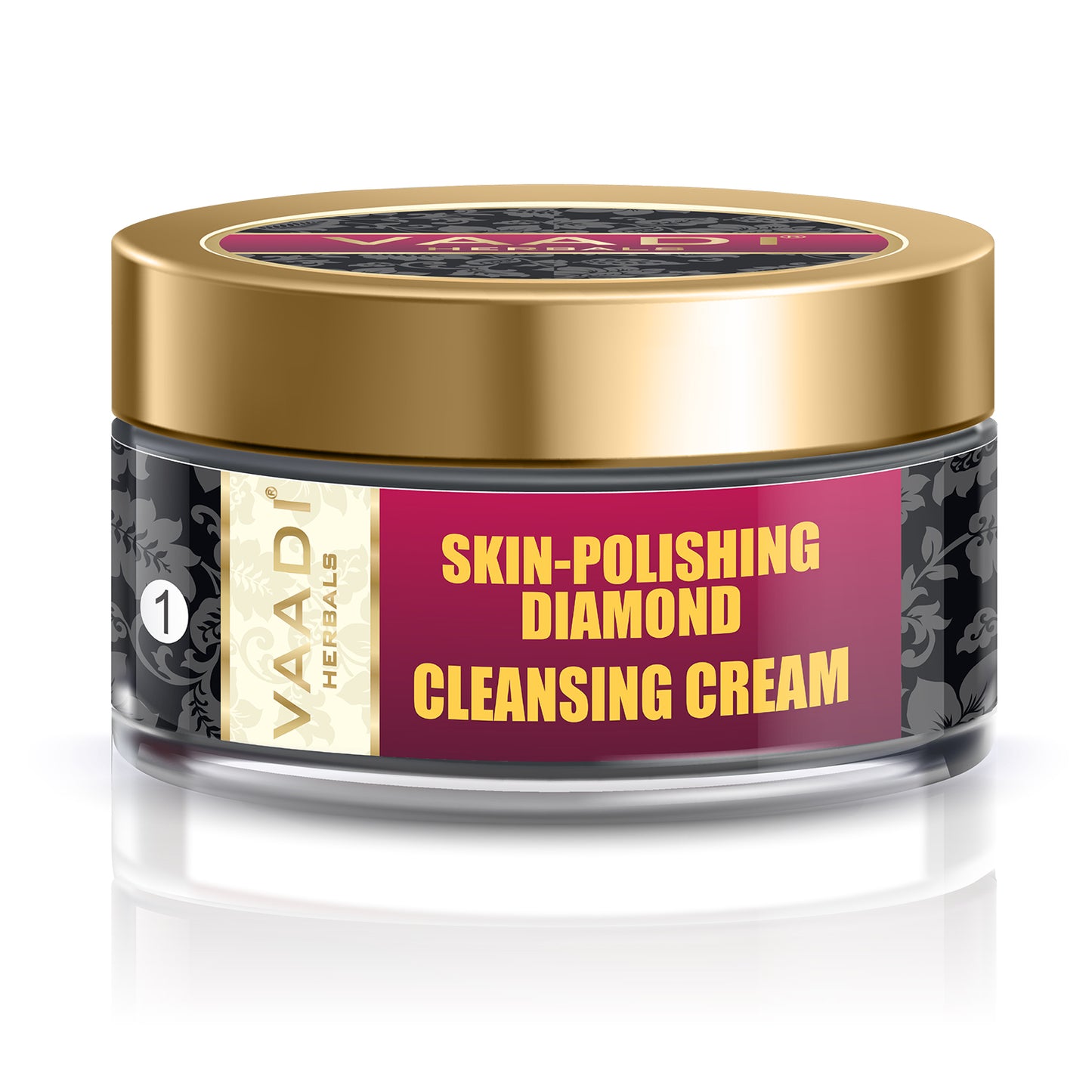 Skin Polishing Organic Diamond Cleansing Cream with Diamond Ash & Orange Oil - Hydrates & Nourishes Skin ( 50 gms/2 oz)