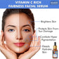 Organic Vitamin C Fairness Facial Serum - Brightens Skin, Lightens Complexion, Protects from Sun Damage (10 ml/ 0.33 oz)