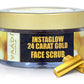 Organic 24 Carat Gold Scrub with Sandalwood & Turmeric - Clears Oil & Impurities - Makes Skin Luminous (50 gms / 2oz)