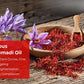 Organic Luxurious Kumkumadi Oil (Pure Mix of Saffron, Sandalwood, Manjistha & Almond Oil) - Reduces Dark Circles, Pigmentation (10 ml/ 0.33 oz)