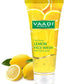 Skin Hydrating Organic Lemon Face Wash with Jojoba Beads - Removes Excess Oil - Prevents Acne (60 ml / 2.1 fl oz)